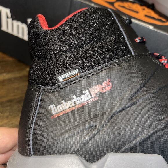 New Man's Boots Timberland PRO Morphix 6" Composite Safety Toe Waterproof Size10 - Picture 8 of 10